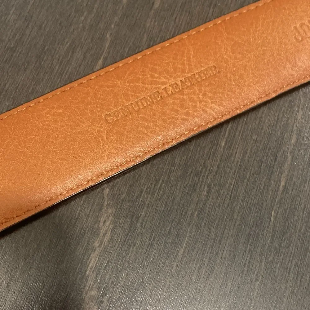 Johnston & Murphy Genuine Leather Belt Business Casual EUC Size 34